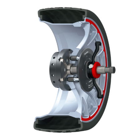 Быстрозажимная гайка Soft Grip 40х3 мм, Haweka, Германия 