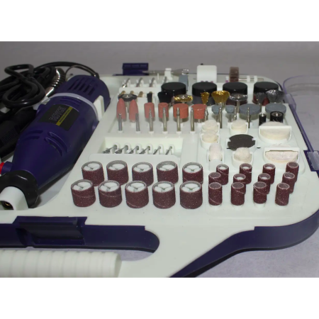 Гравер ROYCE RDG 135/163T с комплектом фрезеровочных насадок и гибким валом. Китай 3