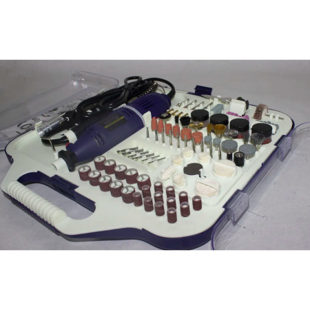 Гравер ROYCE RDG 135/163T с комплектом фрезеровочных насадок и гибким валом. Китай 4