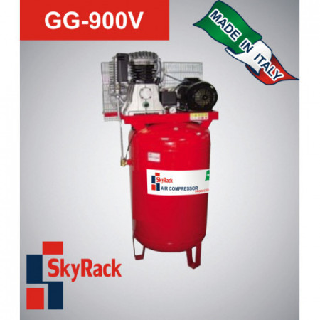Компрессор поршневой ременной с вертикальным ресивером GG 900V, GGA, Италия 