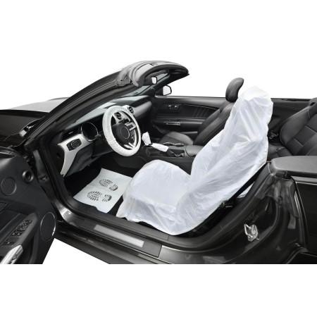 Набор для ухода за автомобилем CLEAN SET 5 в 1, в пакете, для легковых авто, SERWO, Германия 