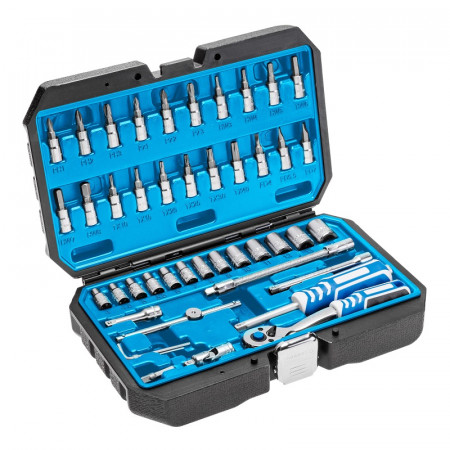 Набор инструментов HT1R416, 47 шт., Högert Technik, Германия 