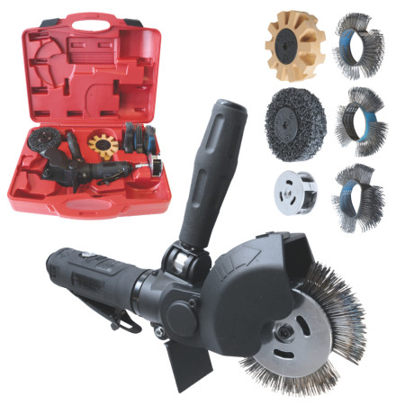 Пневматический скребок для расчистки поверхности в наборе, GYS, Франция 