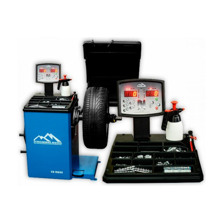 Полуавтоматический балансировочный станок CB1960B для колес до 70 кг, Trommelberg (Германия - Китай) 