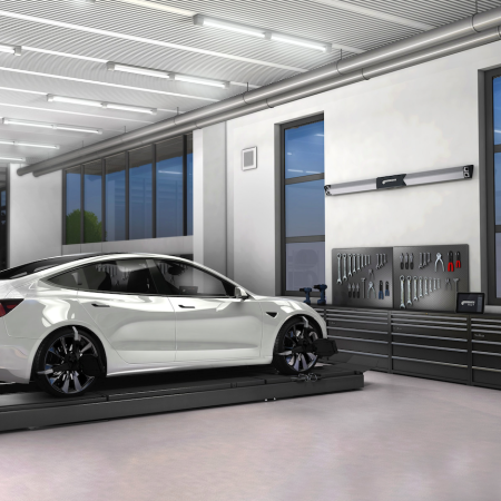 Стенд развал-схождения Q.Lign T.41 с настенным мантажом, Beissbarth, Германия 