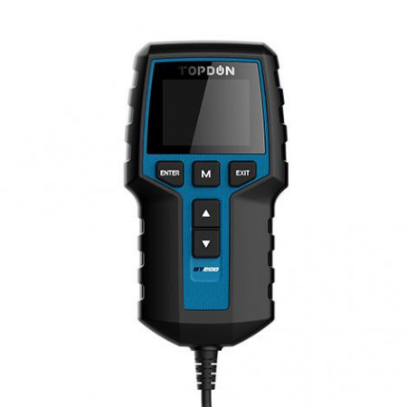 Тестер для автомобильных аккумуляторов BT 200, TOPDON, Китай 