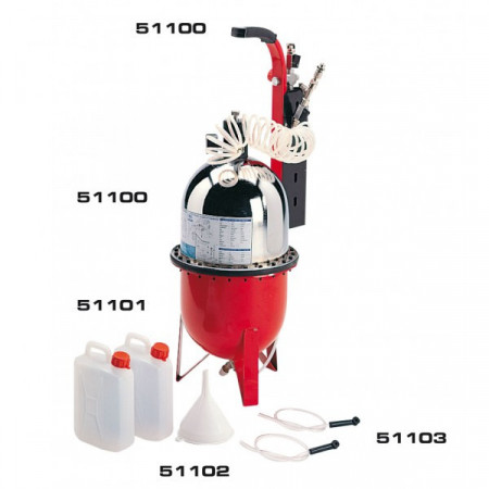 Установка для прокачки тормозов и сцеплений OMPI 51100, Италия 