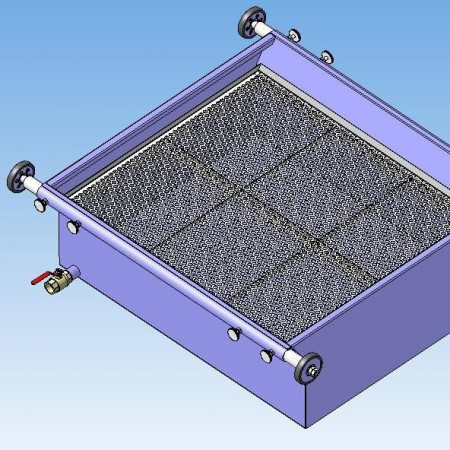 Ванна для слива масла на смотровой яме, Sky Rack, Великобритания-Китай 