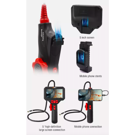 Видеоэндоскоп US18-6 с 2х - сторонним артикуляционным 6,00мм зондом, QBH, Китай 2