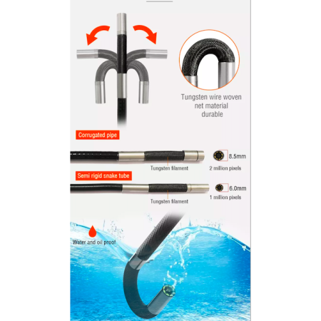 Видеоэндоскоп US18-6 с 2х - сторонним артикуляционным 6,00мм зондом, QBH, Китай 4