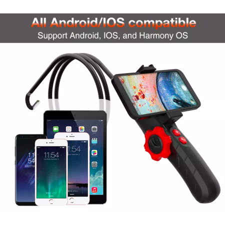 Видеоэндоскоп UW18-6 с 2х - сторонним артикуляционным 6,00мм зондом, QBH, Китай 4