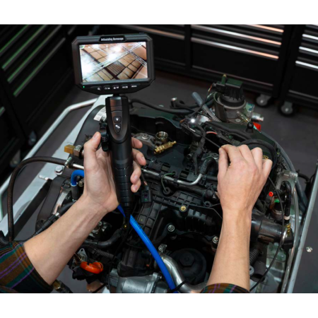 Видеоэндоскоп US20 с 2х - сторонним артикуляционным 3,9мм зондом, QBH, Китай 9