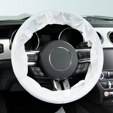 Защитные чехлы на руль  (18х51см) в рулоне 500 шт. SERWO, Германия 