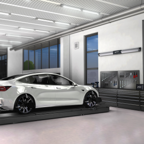 Стенд развал-схождения Q.Lign T.41 Kit с настенным мантажом, Beissbarth, Германия